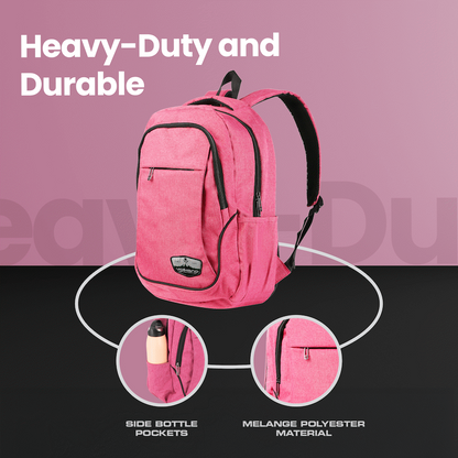 Volkano Victory Backpack - Pink Mel | VK-7038-PK