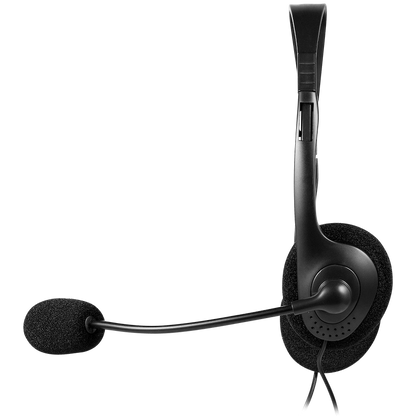 Volkano Chat 2 Stereo Headset with Boom Microphone | VK-20151-BK