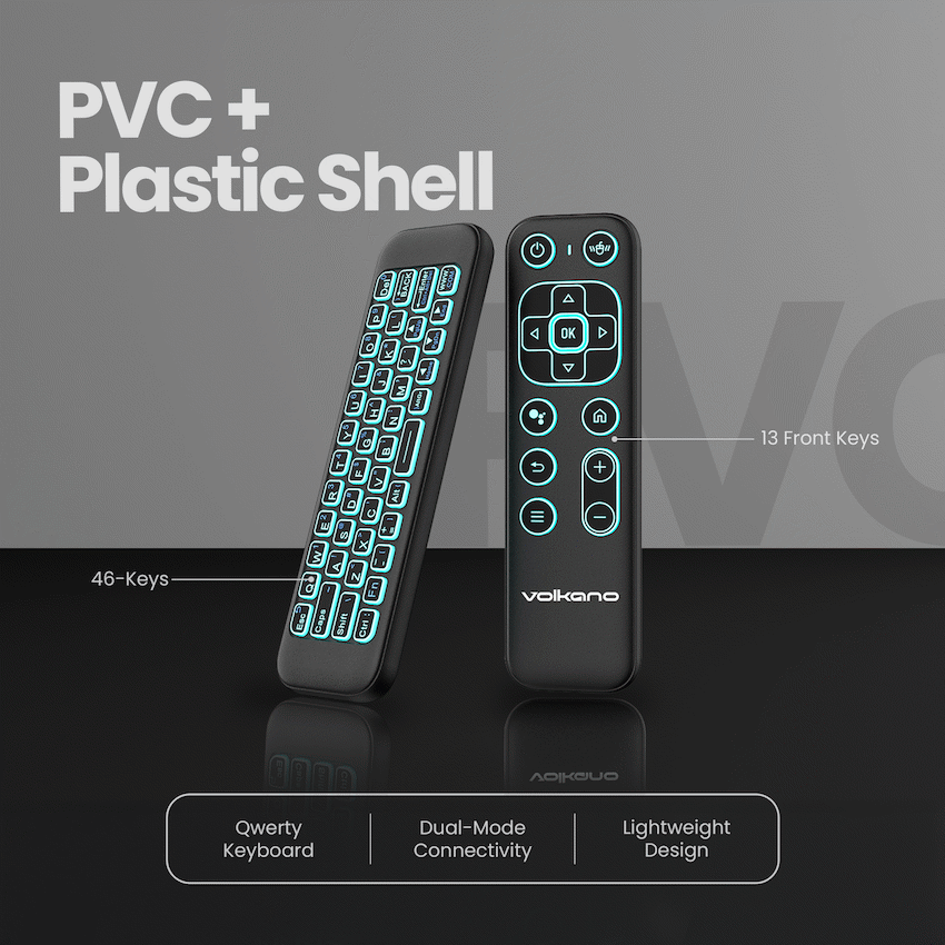 Volkano Control Series Smart Remote With Recharge | VK-20321-BK