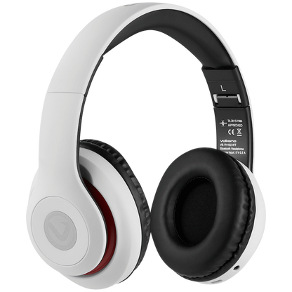 Volkano Impulse Series Bluetooth Headphones - White | VB-VH102-WT