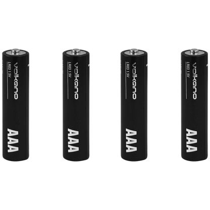 Volkano Extra series Alkaline Batteries AAA pack of 4 | VK-8101-BL