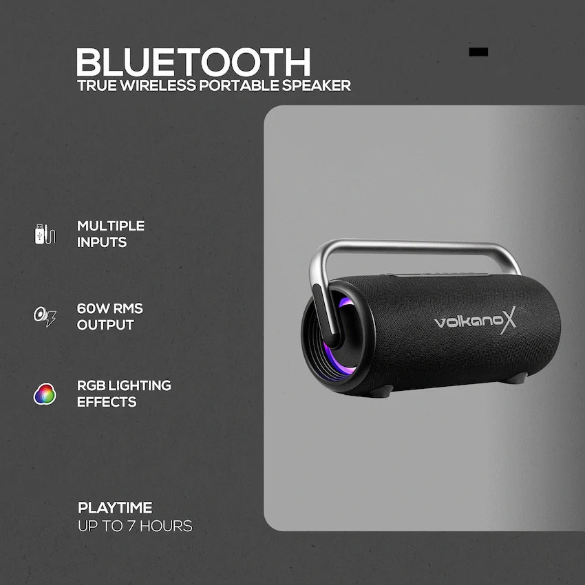 VolkanoX S600 Wireless Speaker | VXS-600-BK