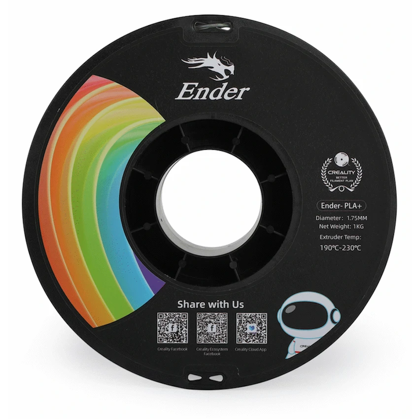 Creality 1.75mm Ender-PLA+ Filament - Grey 1Kg | 3301010308