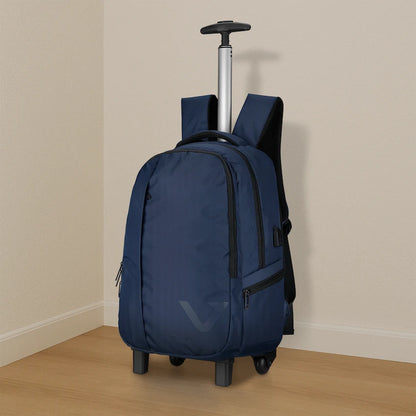 Volkano Midtown Trolley Backpack - Navy | VK-9170-NV