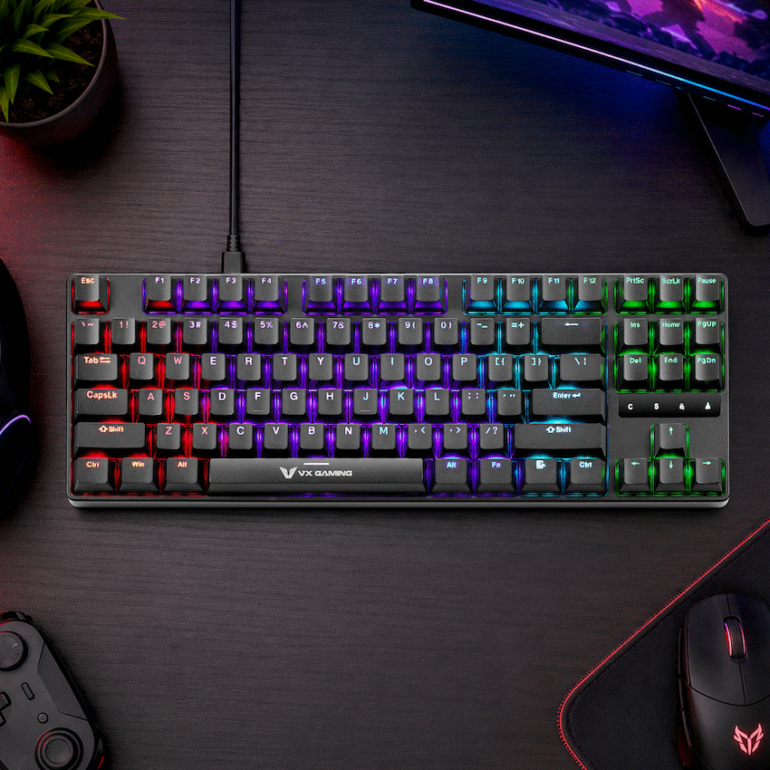 VX Gaming Hermes Series Mechanical Gaming Keyboard | VX-211-BK