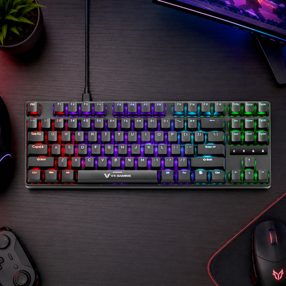VX Gaming Hermes Series Mechanical Gaming Keyboard | VX-211-BK