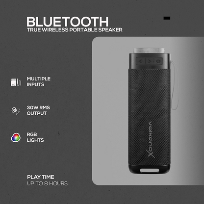 VolkanoX S500 Portable Bluetooth Speaker | VXS-500-BK