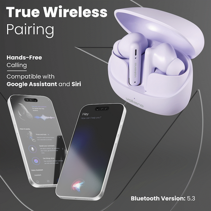 Volkano Jupiter Series TWS Earphones - Pastel Purple | VK-1158-PP