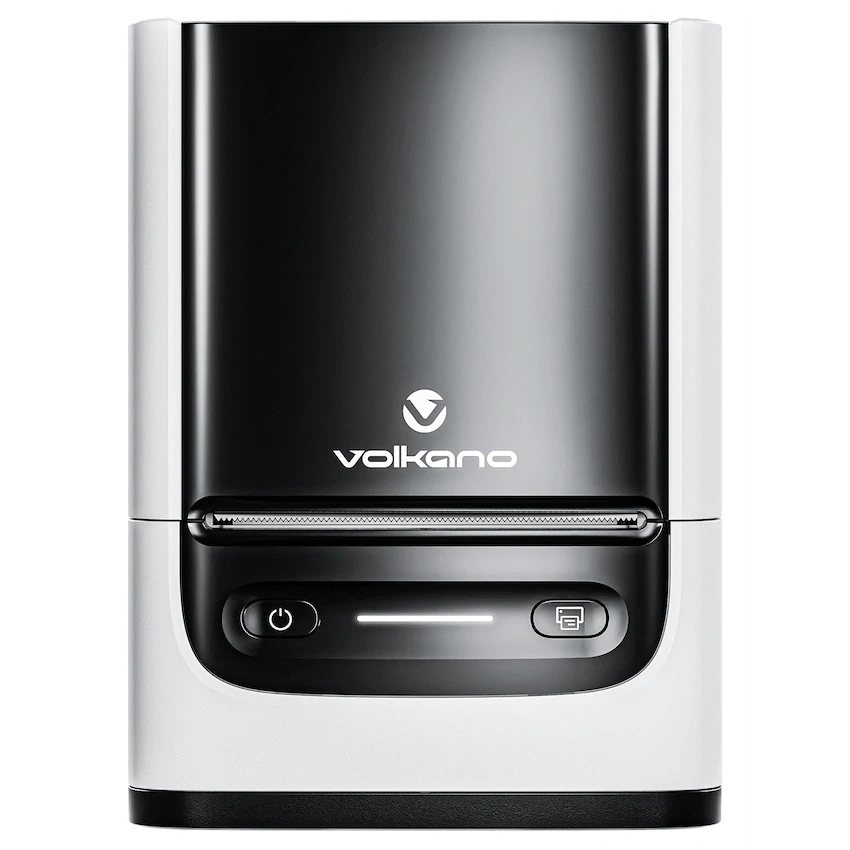 Volkano LabelPro Duo Series Thermal Dual Size Label Printer - Black and White | VK-10011-BWT