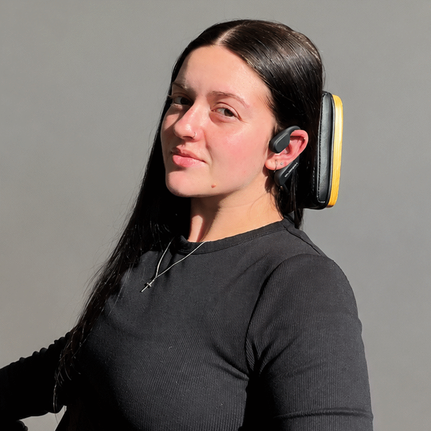 Volkano Pace Series Open-ear Bone Conduction Headphone | VK-1201-BK