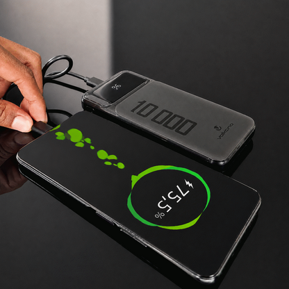Volkano Roma Series 10000mah P.D. 20W Power Bank | VK-9024-BK
