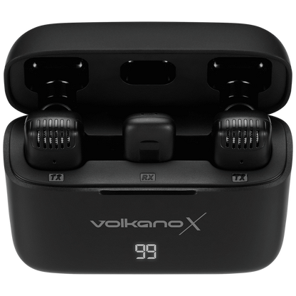 VolkanoX Prodigy 2 Series Wireless Lavalier Microphone | VKX-30006-BK[V2]