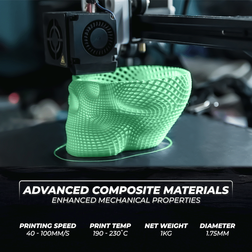 Creality 1.75mm PLA Matte Filament - Avocado Green 1Kg | 3301010301