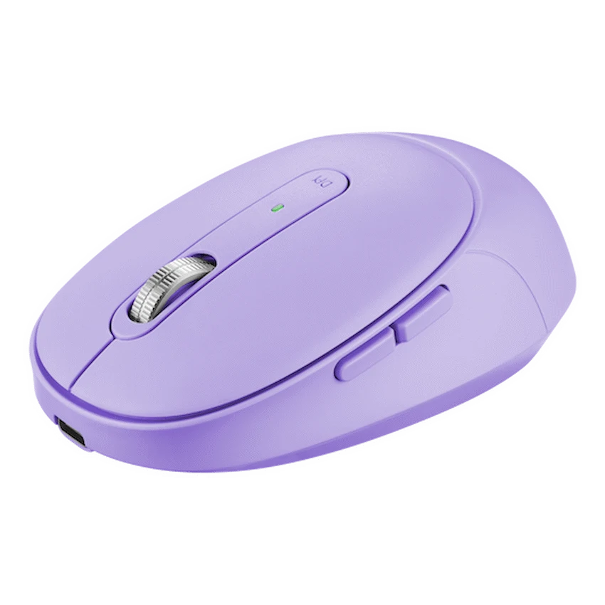 VolkanoX Crater Bluetooth Wireless Mouse - Purple | VKX-202-PR