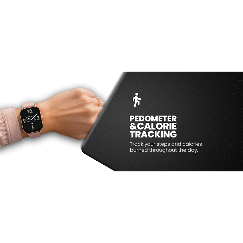 Volkano Active Tech Serene series Watch with heart rate monitor - Gold | VK-5072-GD[V2]