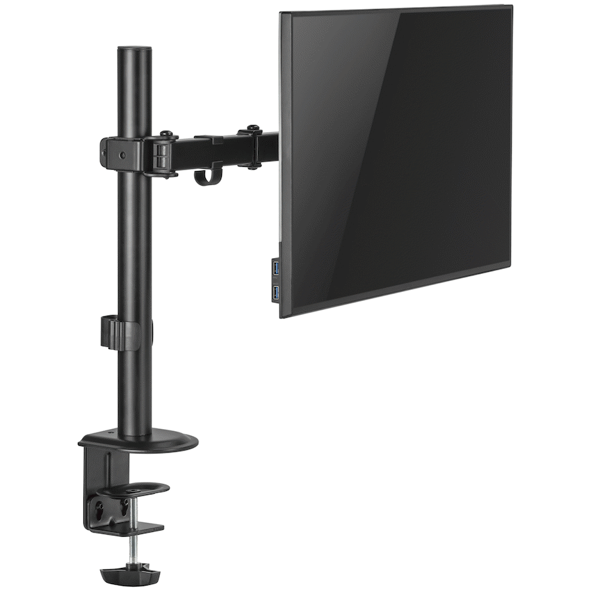 Volkano Steady Uno Series Monitor Desk Mount | VK-4008-BK