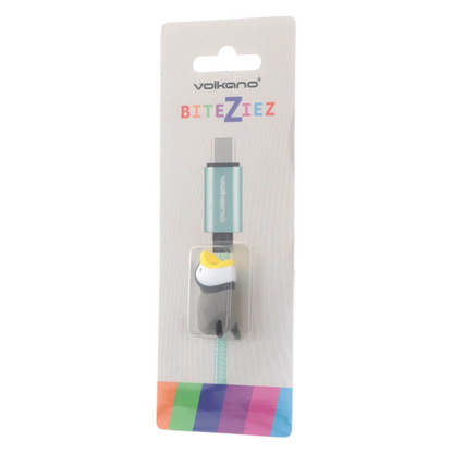 Volkano Biteziez Series Cable Bites | VK-5120-BK-CF
