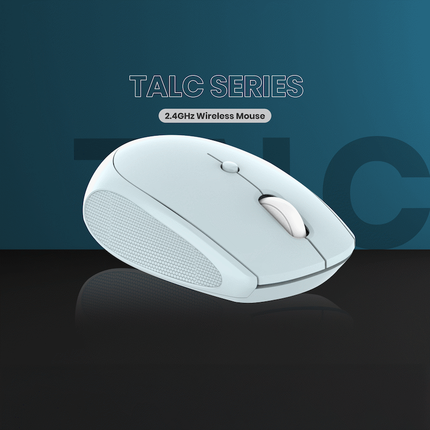 Volkano Talc Wireless Mouse - Blue | VK-20197-BL