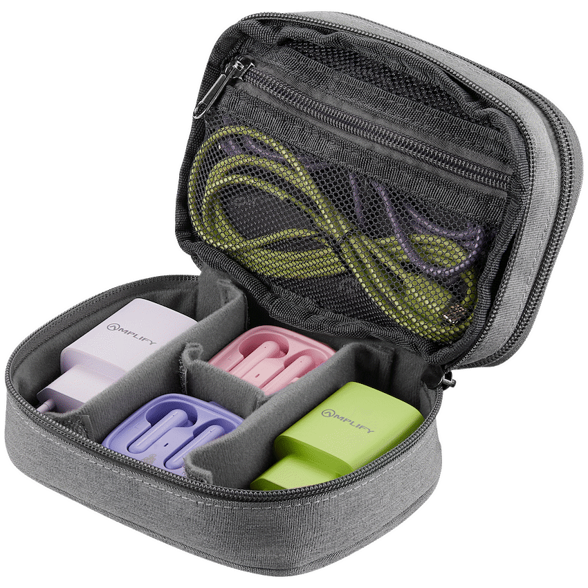 Volkano Cable Organiser Medium Grey | VK-9302-GR