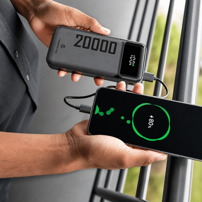 Volkano Roma Series 20000mah PD 22.5w Power Bank | VK-9025-BK