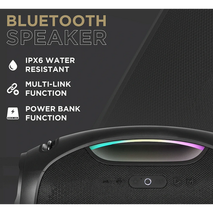 VolkanoX VXS400 Portable Bluetooth Speaker - Black | VKX-3005-BK