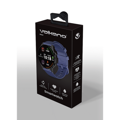 Volkano Halo Series Smartwatch - Denim Blue | VK-5027-BL
