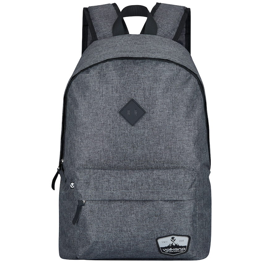 Volkano Distinct 15.6 Laptop Backpack - Grey Melange | VK-9129-GM