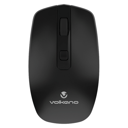 Volkano Granite Series Rechargeable Wireless Mouse - Black | VK-20196-BK