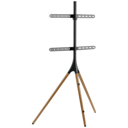 Volkano Steel series Fixed Easel TV Stand 45" - 65" TVs | VK-4042-BK