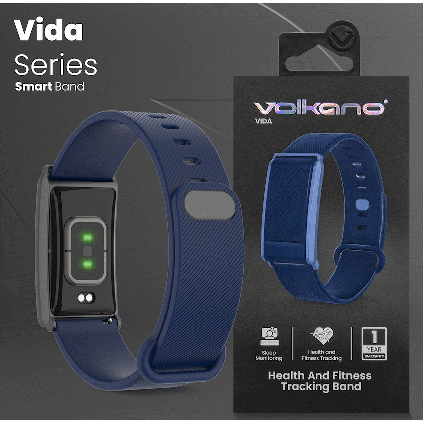 Volkano Vida Series  Smart Band -Navy | VK-5101-NV