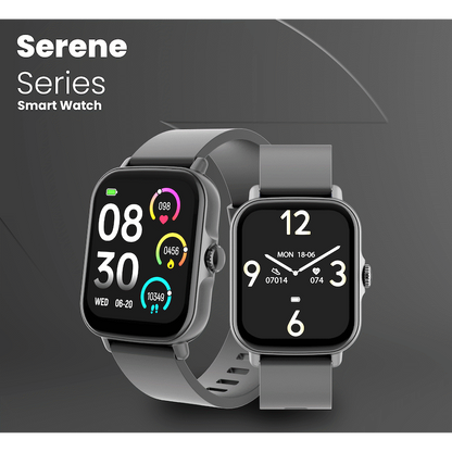 Volkano Active Tech Serene series Watch with heart rate monitor - Black | VK-5072-BK[V2]
