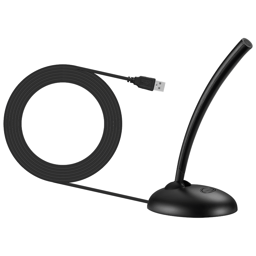 Volkano Stream Desk Series USB Microphone | VK-6504-BK