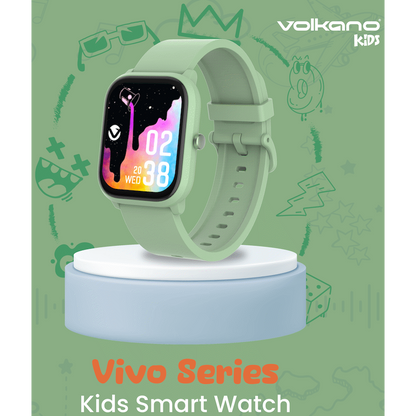 Volkano Vivo Series Kids Smart Watch - Sage Green | VK-5018-GN
