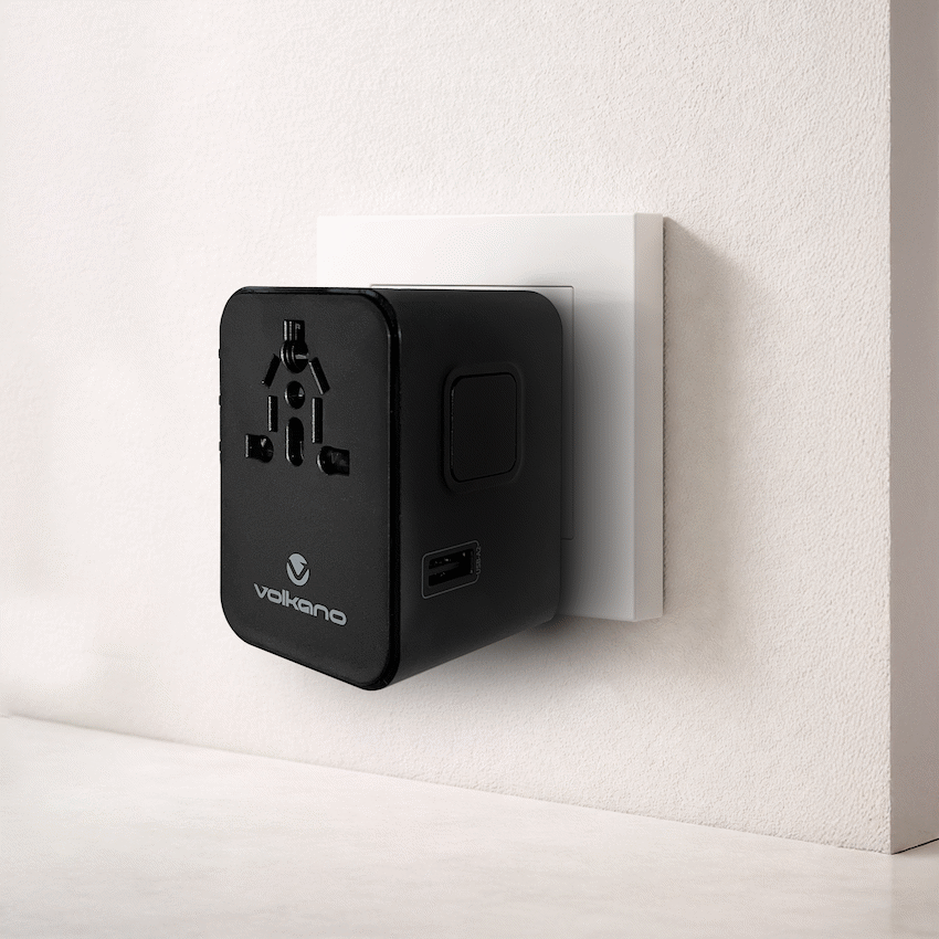 Volkano Jetsetter series 45W PD Travel Adaptor | VK-8027-BK