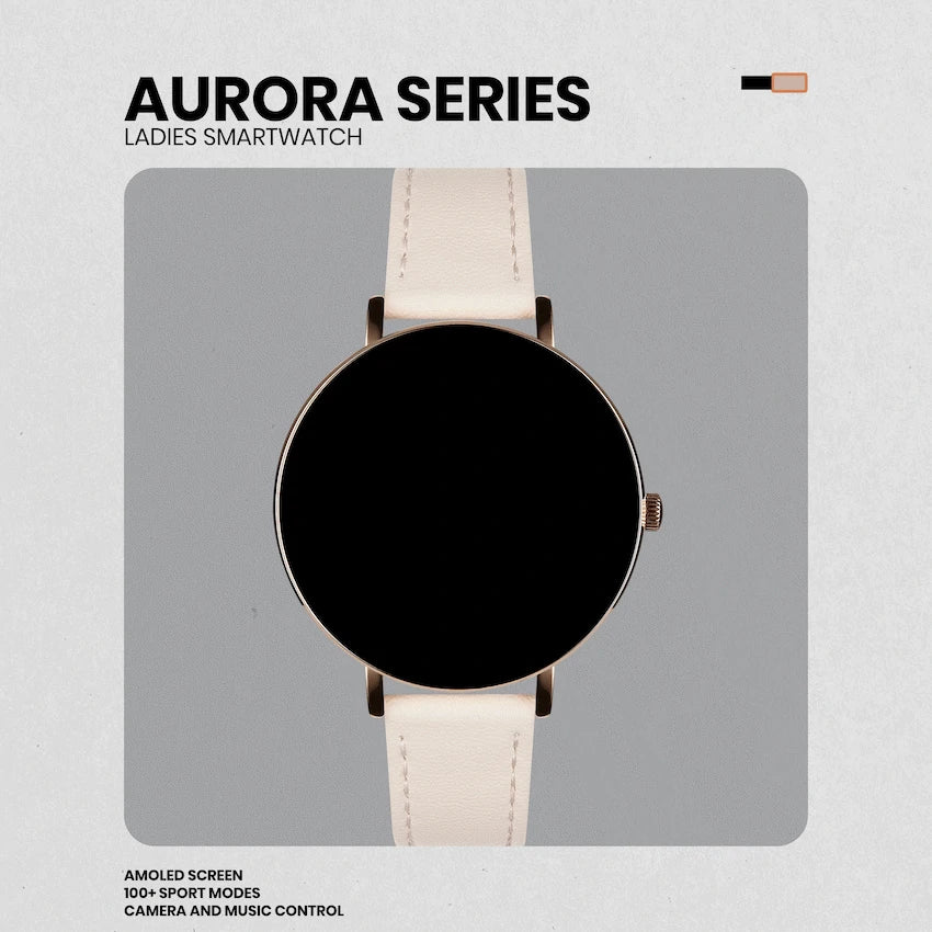 Volkano Aurora Series Ladies Smart Watch - Gold | VK-5093-GD