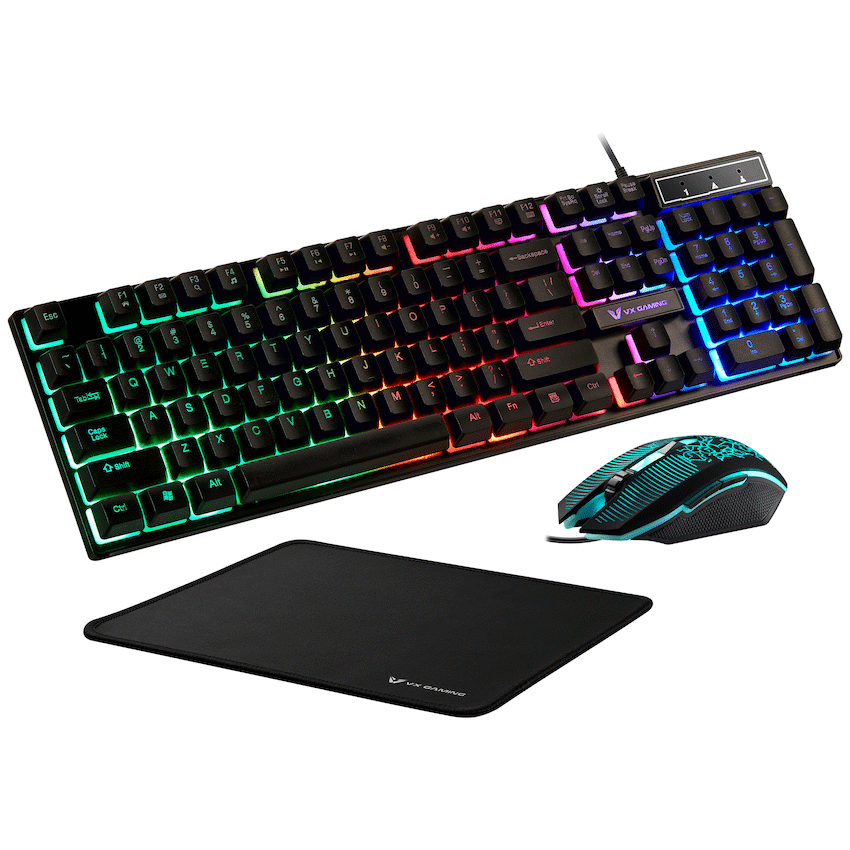 VX Gaming Artemis series 3-in-1 Combo KB, Mouse, Mousepad | VX-144-BK[V2]