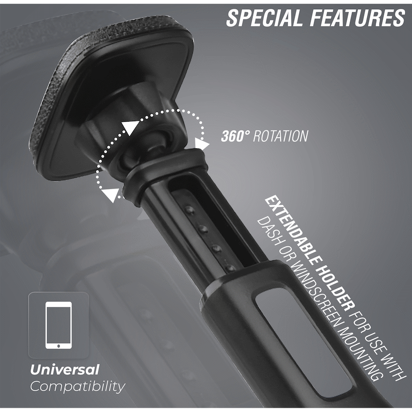Volkano Hold Series Magnetic Extendable Phone Holder | VK-5029-FD[V1]