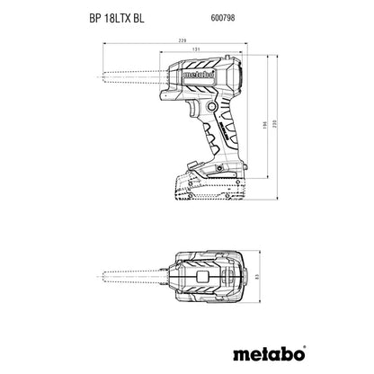 Metabo BP 18 LTX BL Cordless Blow Gun (Tool Only) | 600798850