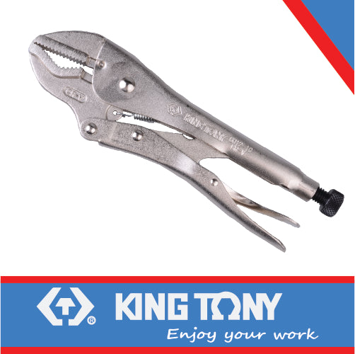 KING TONY VICE GRIP 175MM V JAW | 6012 07N