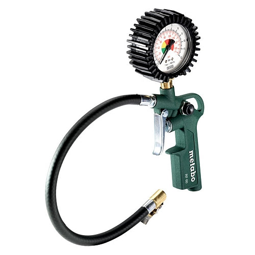 Metabo RF 60 Compressed Air Tyre Inflation & Pressure Gauge | 602233000