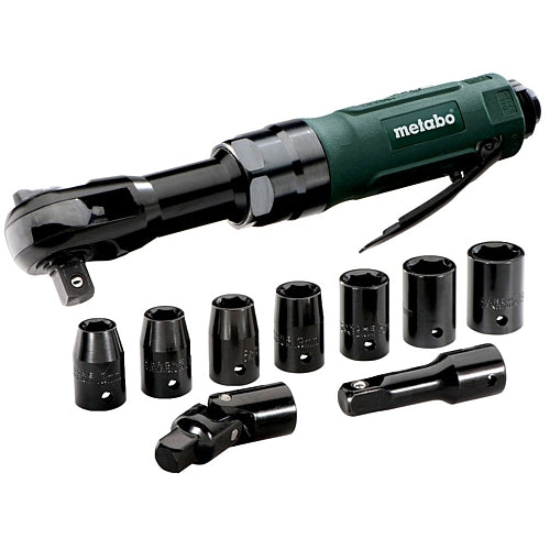 Metabo RS 68 SET 1/2" Air Ratchet Wrench 68Nm | 604119500