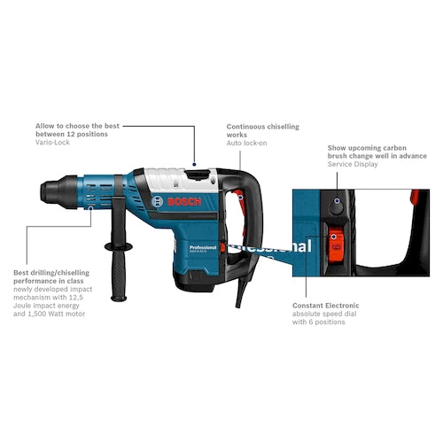 Bosch GBH 8-45 D SDS Max Rotary Hammer