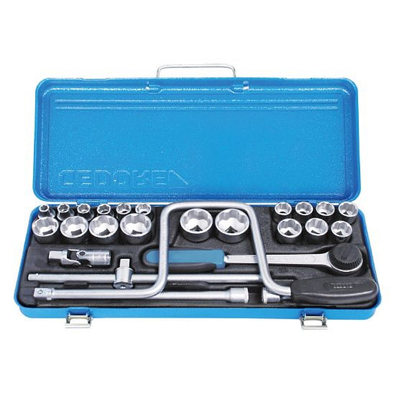 Gedore 27 Piece 1/2" Socket Set (C19 TMZ) | 612456