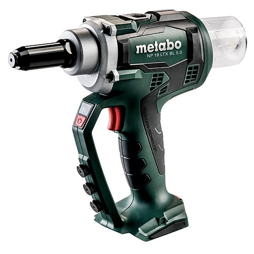 Metabo NP 18 LTX BL 5.0 Cordless Blind Rivet Gun (Bare Tool) | 619002840
