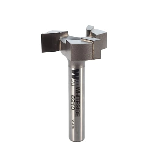 Whiteside CNC Spoilerboard Cutter, 1/4"SH, 1"CD, 1/4"CL | 6210