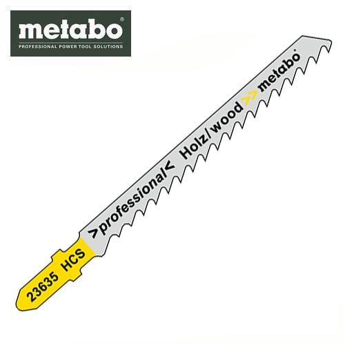 Metabo T101D Jigsaw Blades Professional &#8211; Wood 74/4.0mm 5/Pack