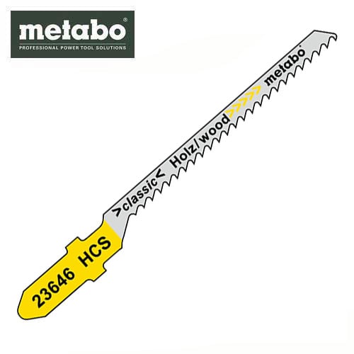 Metabo T119BO Jigsaw Blades – Classic Wood 51/2.0mm 5/Pack