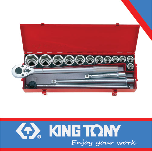 KING TONY SOCKET SET 16PC 3/4" 21 50MM 6P | 6316MR