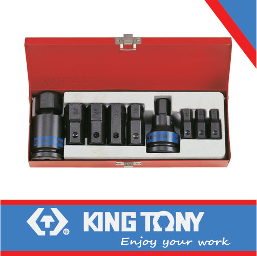 KING TONY SOCKET SET HEX 11PC 3/4" IMPACT 10 32MM | 6411MP