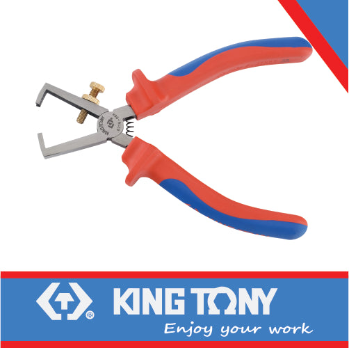 KING TONY WIRE STRIPPER 150MM VDE 1000V | 6716 06A